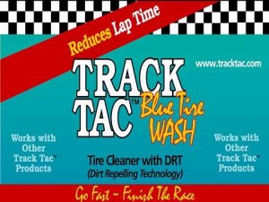 Track Tac Blue Tire Wash with DRTQuart